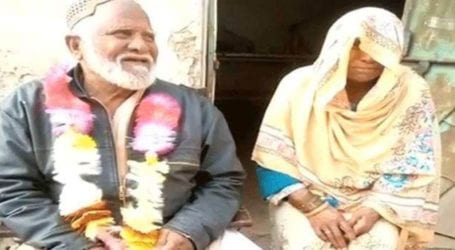 80-year-old elderly man marries childhood love interest