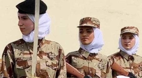 Saudi Arabia allows women to join armed forces