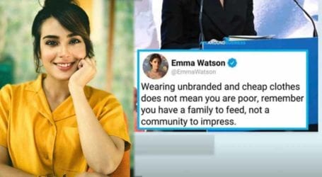 Iqra Aziz appreciates thought-provoking tweet of Emma Watson