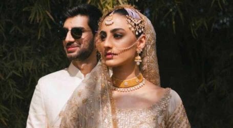 Actress Rehmat Ajmal’s mesmerizing bridal avatar earns praises