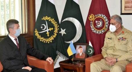 COAS Bajwa expresses resolve to further expand ties with Ukraine