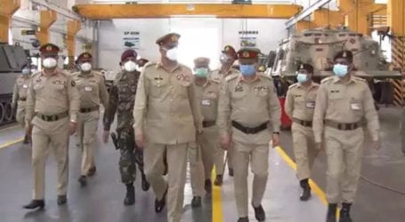COAS Bajwa visits army’s logistic installations, workshops in Rawalpindi