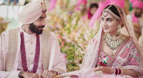 Jasprit Bumrah ties the knot with former Miss India