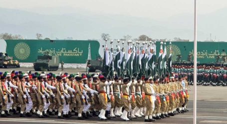 Pakistan Day military parade held in Islamabad