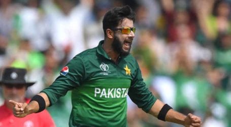 Cricketer Imad Wasim blessed with baby girl