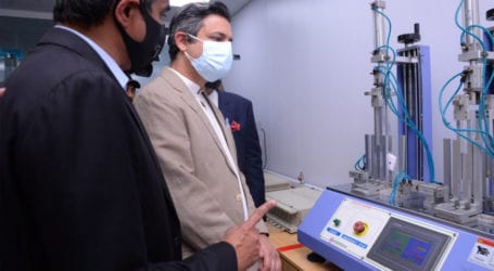 Smartphone production unit inaugurated in Lahore