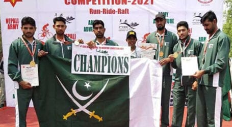 Pakistan Army wins International Tri-Adventure Competition