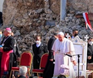 Pope Francis visits Iraq’s ruined city of Mosul