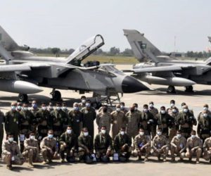 Royal Saudi Air Force contingent arrives to participate in military exercise