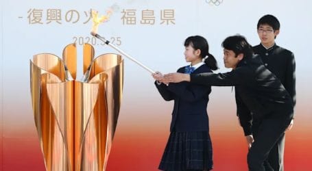 Coronavirus-delayed Tokyo Olympics torch relay begins
