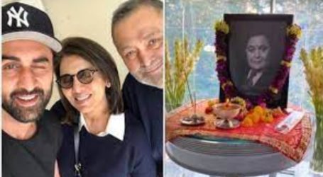 Neetu Singh sets up ‘online rituals’ for Rishi Kapoor on his first death anniversary