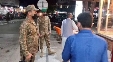 Army mobilizes to enforce COVID-19 protocols in Islamabad