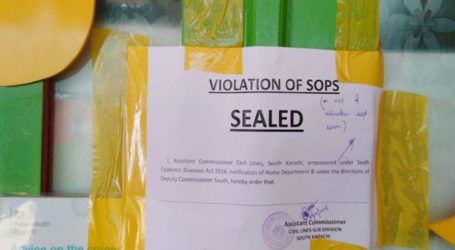 Two banks sealed over COVID SOPs violation in Karachi
