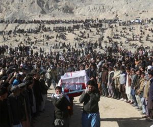Funeral prayers of 16 slain coal miners offered in Shangla