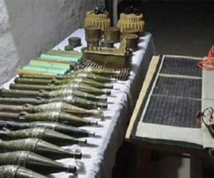 Security forces foil terror bid by recovering arms in Bajaur