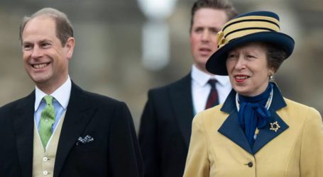 Princess Anne, Prince Edward pay tribute to their late father