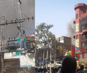 Massive fire erupts at Urdu Bazaar in Rawalpindi