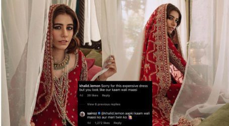 Syra Yousuf’s befitting reply over being compared with ‘maid’ will make your day