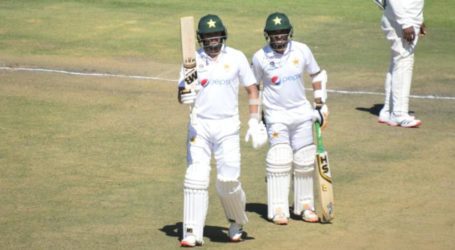 Pakistan scores 268 runs with loss of 4 wickets in 2nd Test