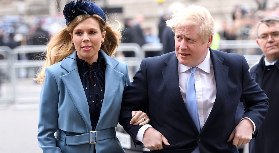 Johnson and Symonds have been living together in Downing Street since 2019. Source: Sky News