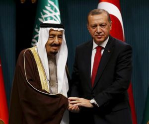 Turkish President Erdogan, Saudi King Salman discuss ties