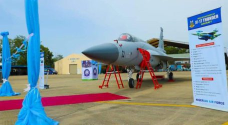 PAF hands over three JF-17 Thunder aircraft to Nigeria