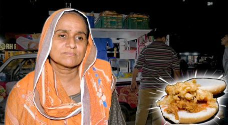 This woman in Karachi sells Zinger burger for Rs80