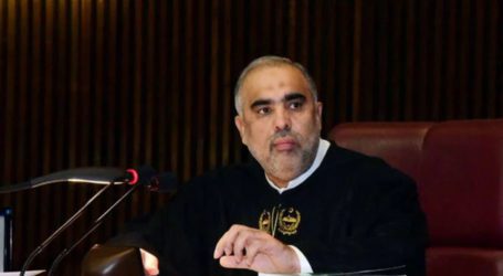 NA speaker says peace in Afghanistan is vital for region’s prosperity