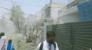 LAHORE: An explosion has been reported in the area of Johar Town area that has claimed two lives and injured 17 people.