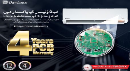 Dawlance offers longest 4-year PCB cards warranty in Pakistan