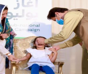 PM Imran kicks off five-day nationwide anti-polio drive