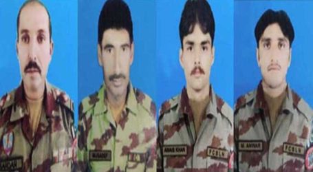 Four FC troops martyred in Balochistan IED blast