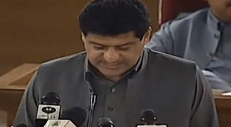 Finance Minister Zahoor Ahmed Buledi presented the budget