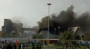 Protest against Bahria Town Karachi turns violent