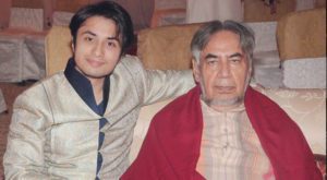 Ali Zafar shares pictures with his maternal grandfather. Source: Instagram