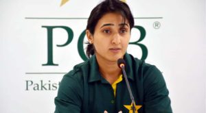 Bismah Maroof retains top category central contract. Source: PCB