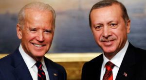 Turkish President Recep Tayyip Erdogan met Joe Biden on the sidelines of the NATO summit in Brussels. Source: Reuters