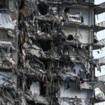 The 12-storey oceanfront Champlain Towers South Condo collapsed in Surfside, Florida. Source: AFP