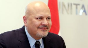Karim Khan is only the third person to hold the role as International Criminal Court's top prosecutor. Source: AFP