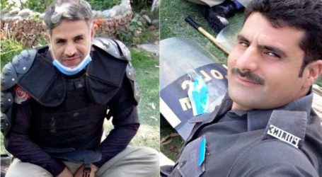 Two policemen shot dead in attack on polio team in Mardan