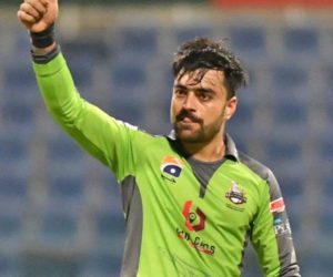 Rashid grabs five wickets as Lahore Qalandars defeat Peshawar Zalmi