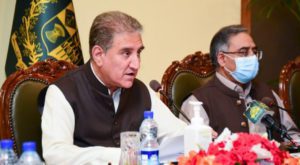 Foreign Minister Shah Mahmood Qureshi speaks at launch of 2021 Humanitarian Response Plan. Source: APP