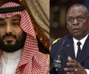Pentagon chief, Saudi crown prince discuss regional security