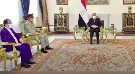 CJCSC Gen Nadeem Raza meets Egyptian President Al-Sisi