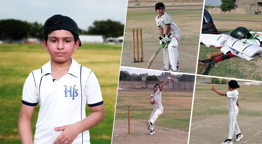 Meet Pakistan's youngest 11-year-old professional leg spinner