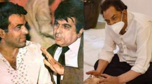 Veteran Bollywood actor Dharmendra recently shared the last picture with a friend like brother and legendary actor Dilip Kumar who died on Tuesday.