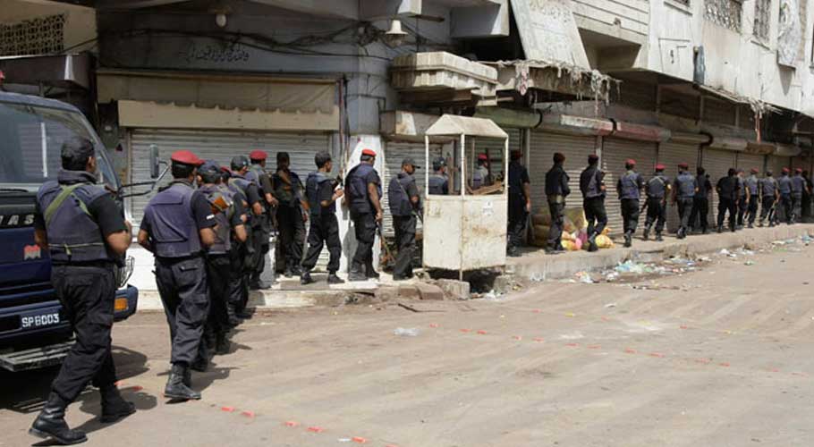 Naseer Baloch, 25, was commander of the Dubai Chowk area