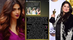 Pakistani leading actress Sonya Hussyn has hit back at famous filmmaker Sharmeen Obaid-Chinoy for schooling Sonya for her old comments about Mahira Khan and claimed that she never aspired to be Mahira.