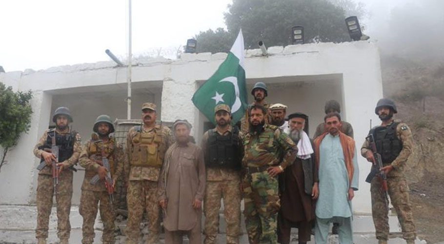 The soldiers have been handed over to Afghan authorities. Source: ISPR