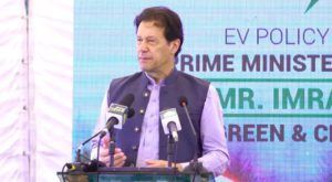 PM Imran Khan launched Pakistan's first environment-friendly electric bike.